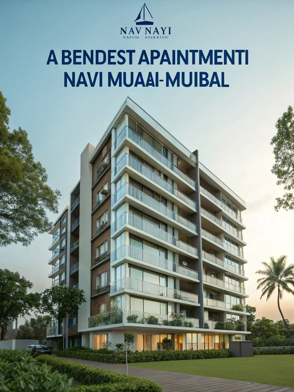 A modern apartment complex in an Indian city, showcasing real estate as a tangible investment option for Indian professionals.